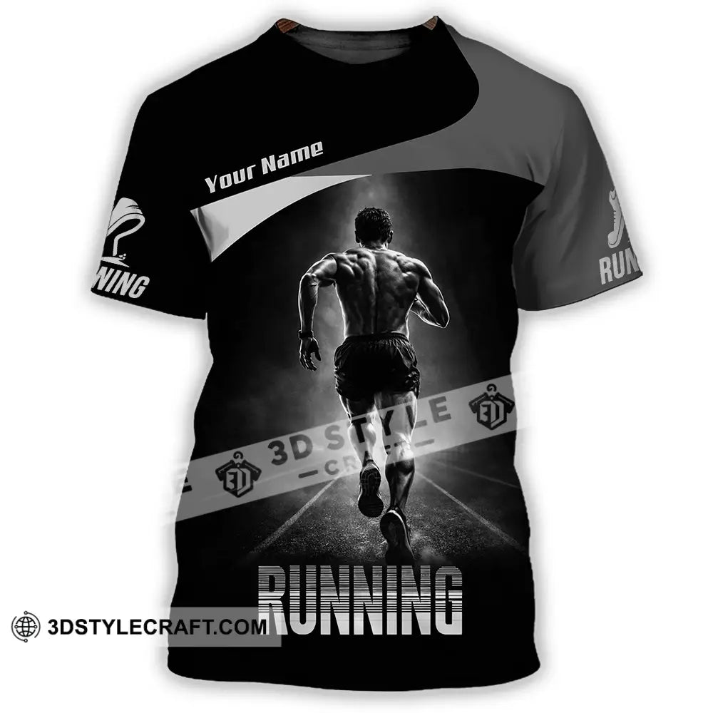 Unisex Shirt - Custom Running 3D Shirt - T-Shirt / S - T-shirt