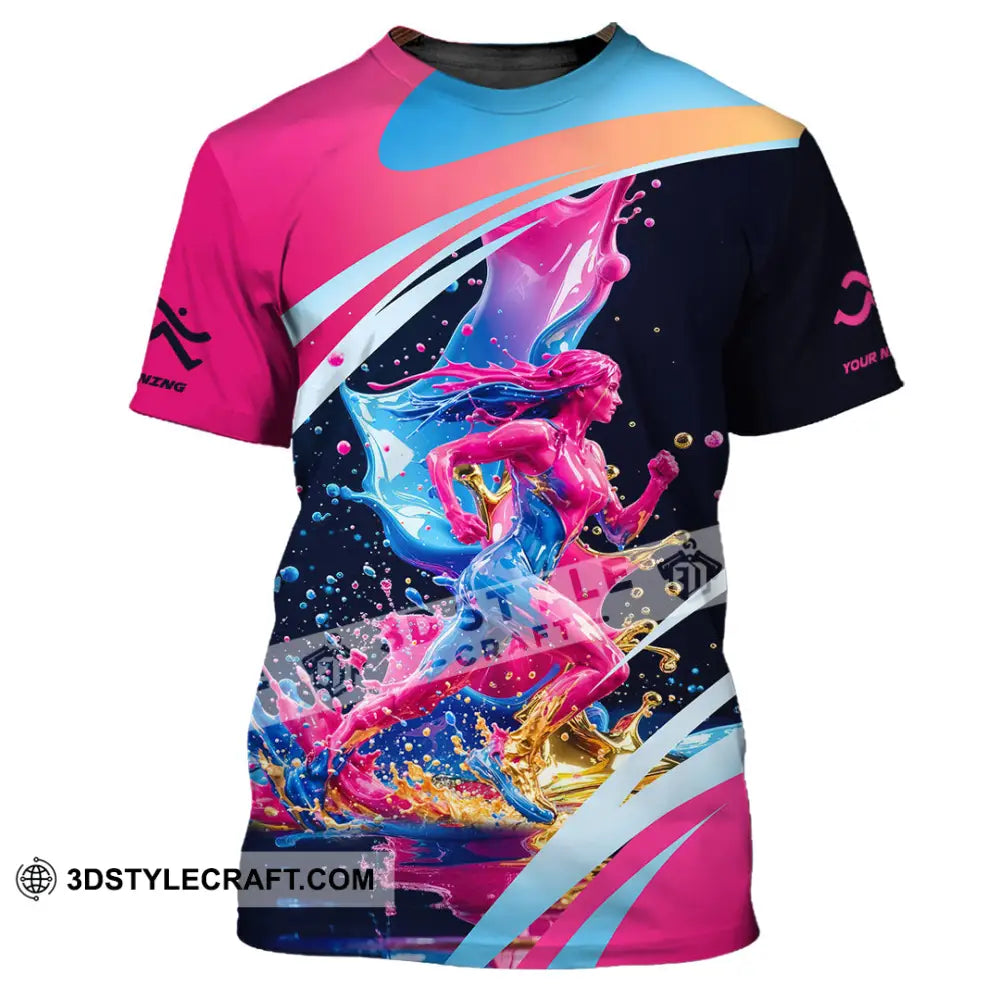Unisex Shirt - Custom Running 3D Shirt T-Shirt / S T-shirt