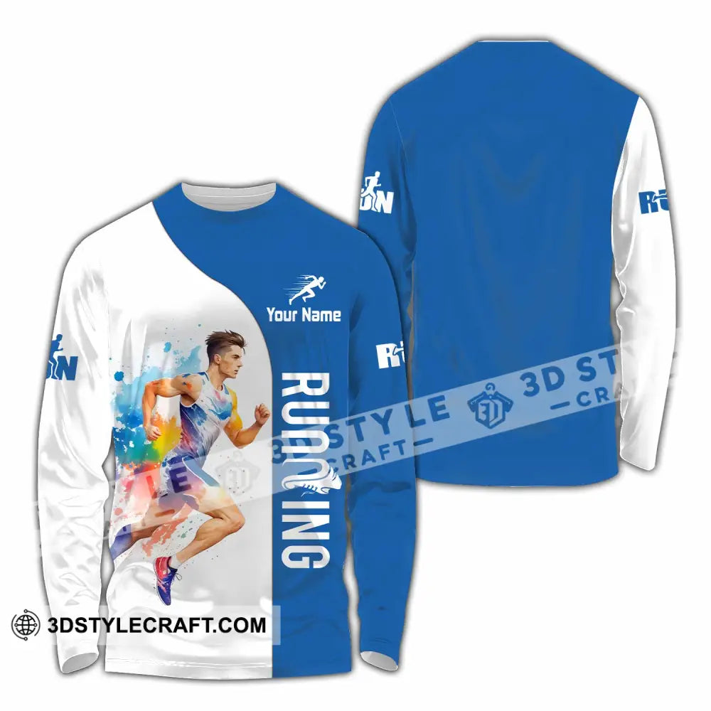 Unisex Shirt - Custom Running Shirt - Long Sleeve Shirt / S - T-shirt