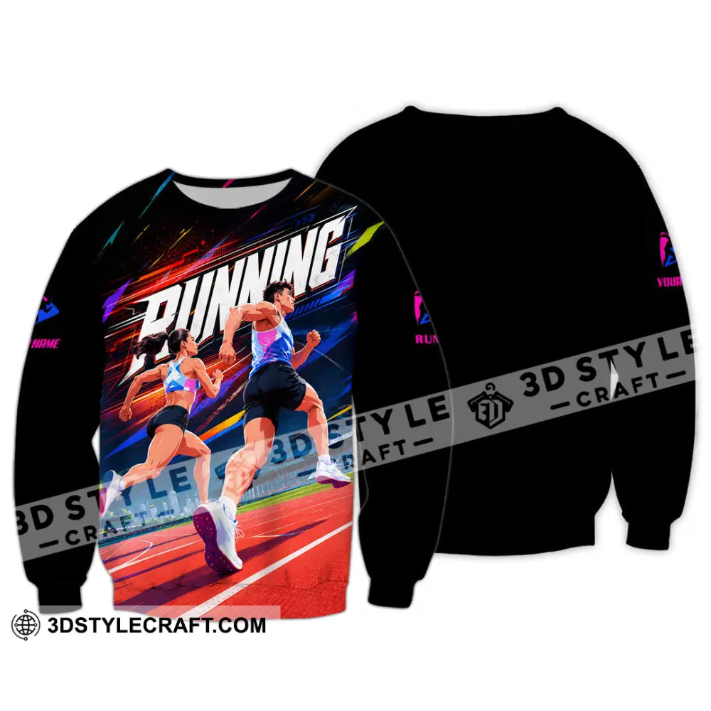 Unisex Shirt - Custom Running Shirt - Long Sleeve / S - T-shirt