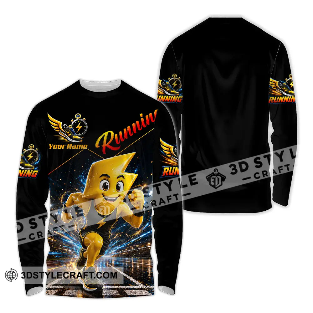 Unisex Shirt - Custom Running Shirt - Long Sleeve Shirt / S - T-shirt