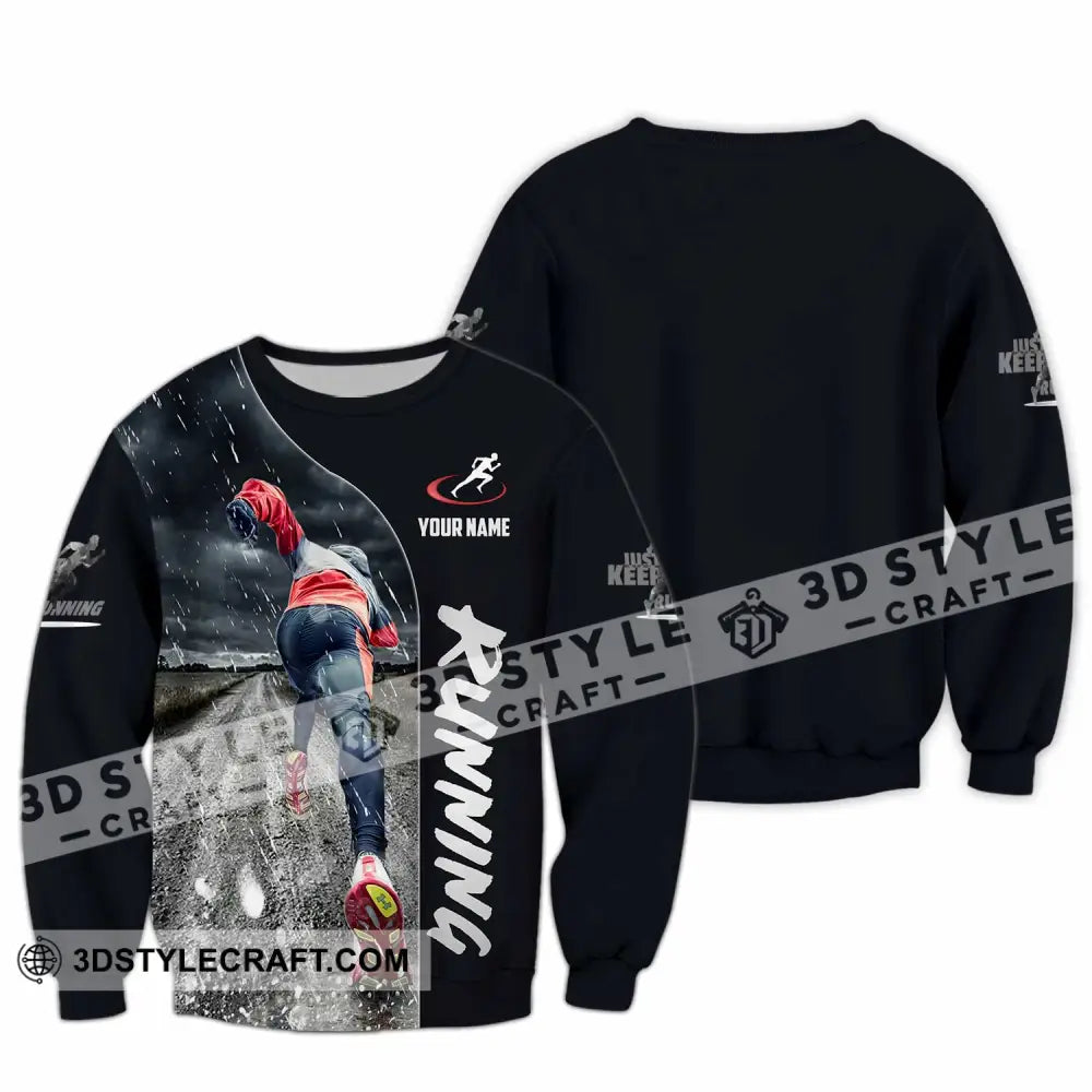 Unisex Shirt - Custom Running Lover Shirt Long Sleeve / S T-shirt