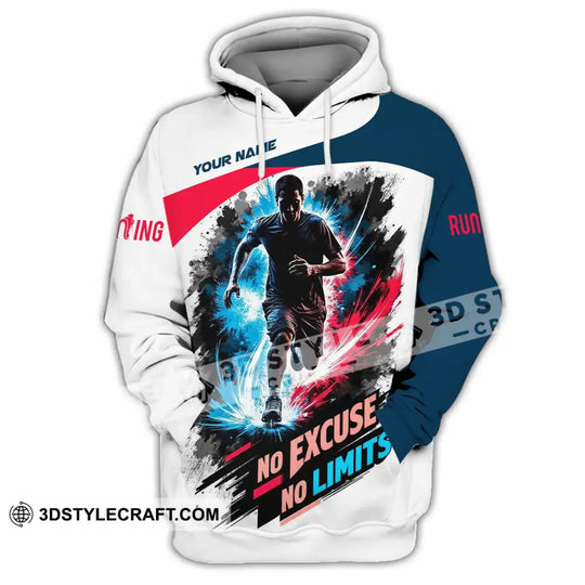 Unisex Shirt - Custom Running No Excuse No Limits Shirt style option 2