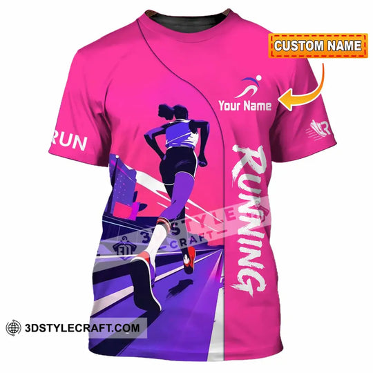 Unisex Shirt - Custom Running Shirt style option 1