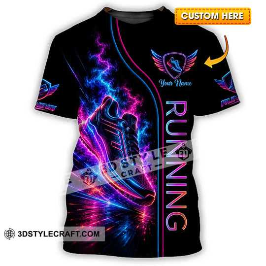 Unisex Shirt - Custom Running Shirt style option 1