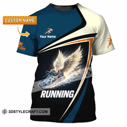 Unisex Shirt - Custom Running Shirt style option 1