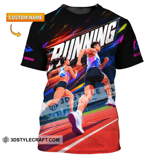 Unisex Shirt - Custom Running Shirt style option 1