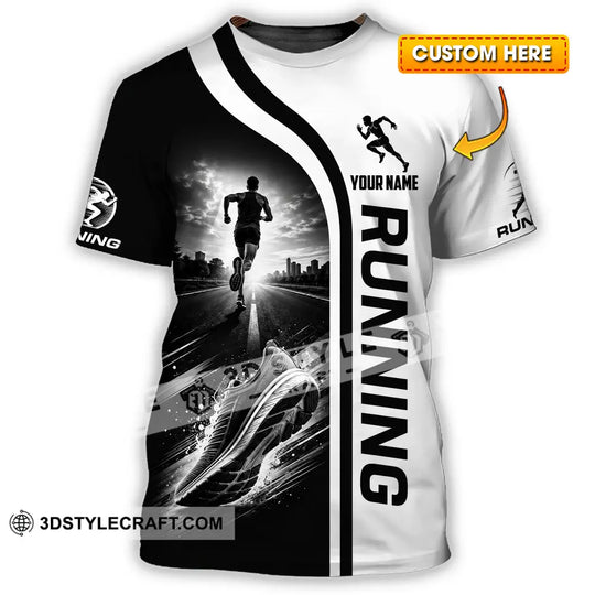Unisex Shirt - Custom Running Shirt style option 1