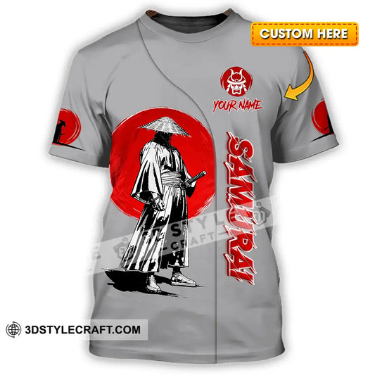 Unisex Shirt - Custom Samurai 3D Shirt T-shirt