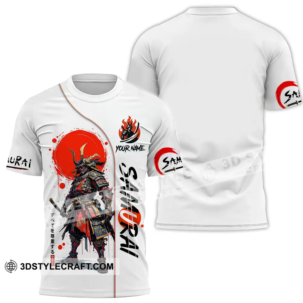 Unisex Shirt - Custom Samurai 3D Shirt T-Shirt / S T-shirt