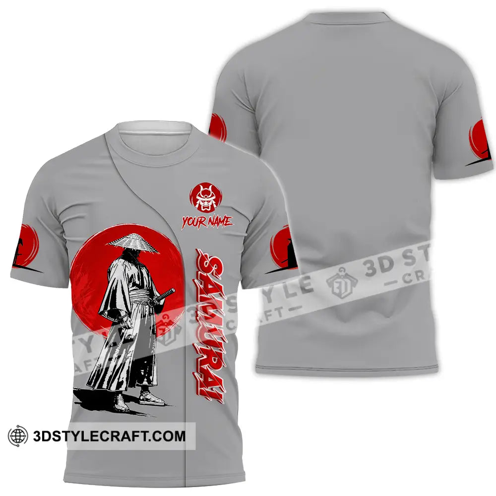 Unisex Shirt - Custom Samurai 3D Shirt T-Shirt / S T-shirt