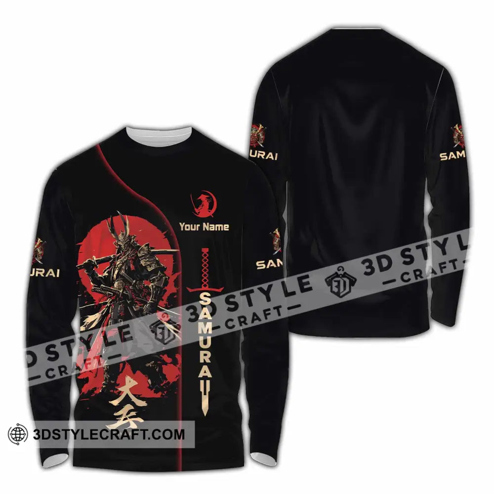 Unisex Shirt - Custom Samurai Shirt - Long Sleeve Shirt / S - T-shirt