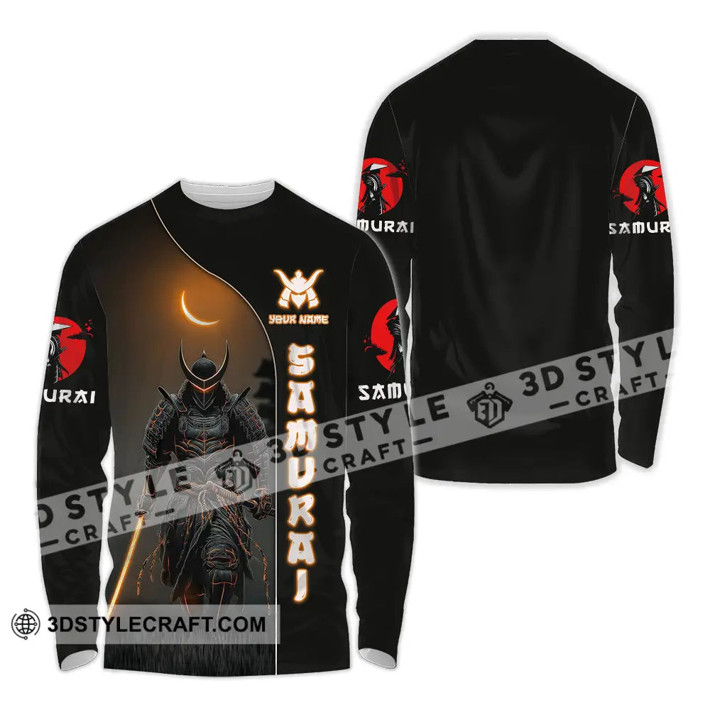 Unisex Shirt - Custom Samurai Shirt - Long Sleeve Shirt / S - T-shirt