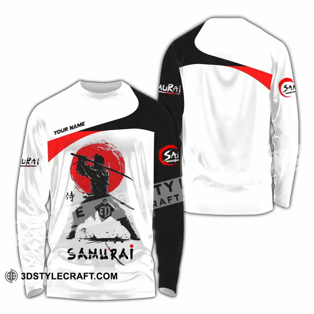 Unisex Shirt - Custom Samurai Shirt - Long Sleeve Shirt / S - T-shirt