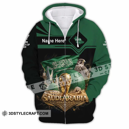 Unisex Shirt - Custom Saudi Arabia Shirt style option 4