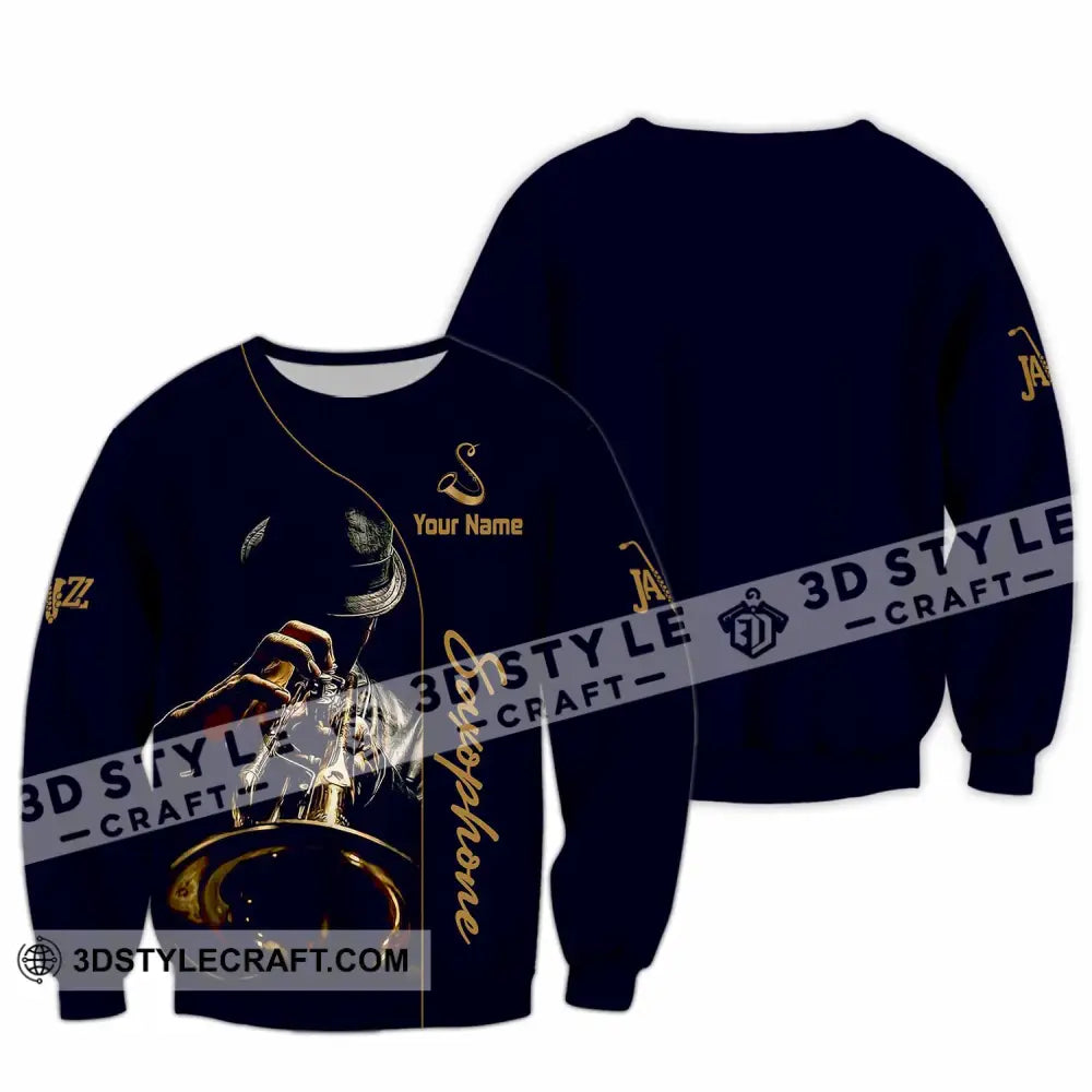 Unisex Shirt - Custom Saxophone Shirt - Long Sleeve / S - T-shirt