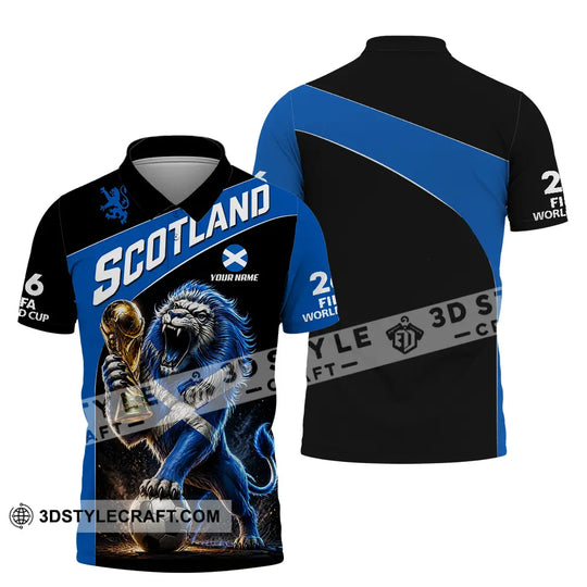 Unisex Shirt - Custom Scotland 3D Shirt style option 3