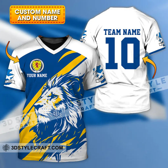 Unisex Shirt - Custom Scotland 3D Shirt style option 1