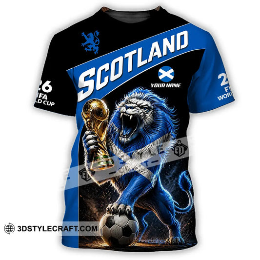Unisex Shirt - Custom Scotland World Cup 2026 3D Shirt - T-Shirt / S - T-shirt