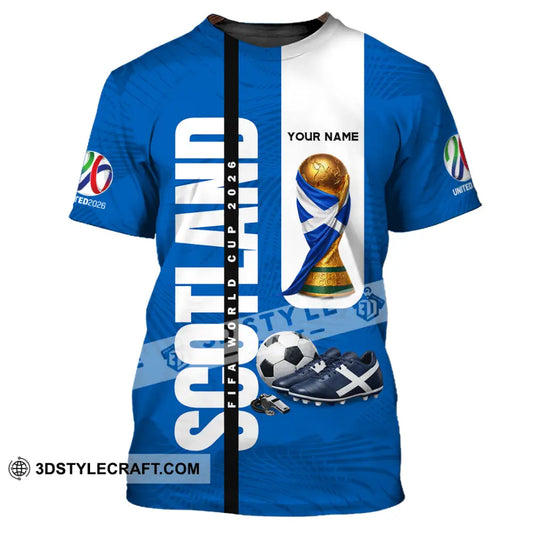 Unisex Shirt - Custom Scotland World Cup 2026 3D Shirt - T-Shirt / S - T-shirt
