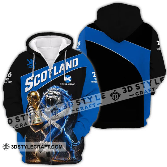 Unisex Shirt - Custom Scotland 3D Shirt style option 2