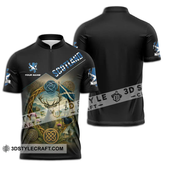 Unisex Shirt - Custom Scotland 3D Shirt style option 2