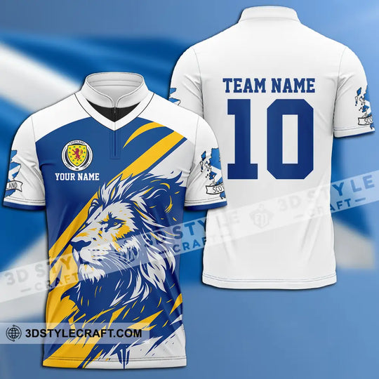 Unisex Shirt - Custom Scotland 3D Shirt style option 3