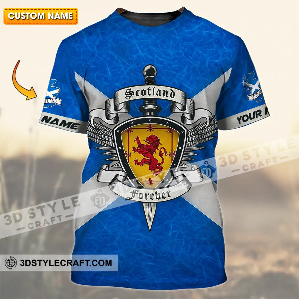Unisex Shirt - Custom Scotland Forever Shirt T-shirt