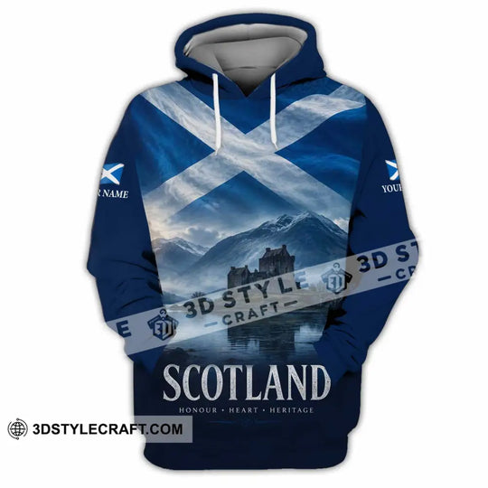 Unisex Shirt - Custom Scotland Shirt style option 3