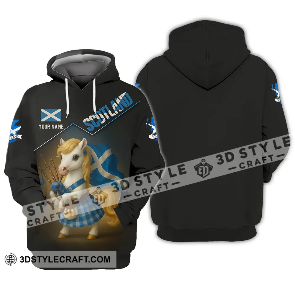Unisex Shirt - Custom Scotland Shirt Hoodie / S T-shirt