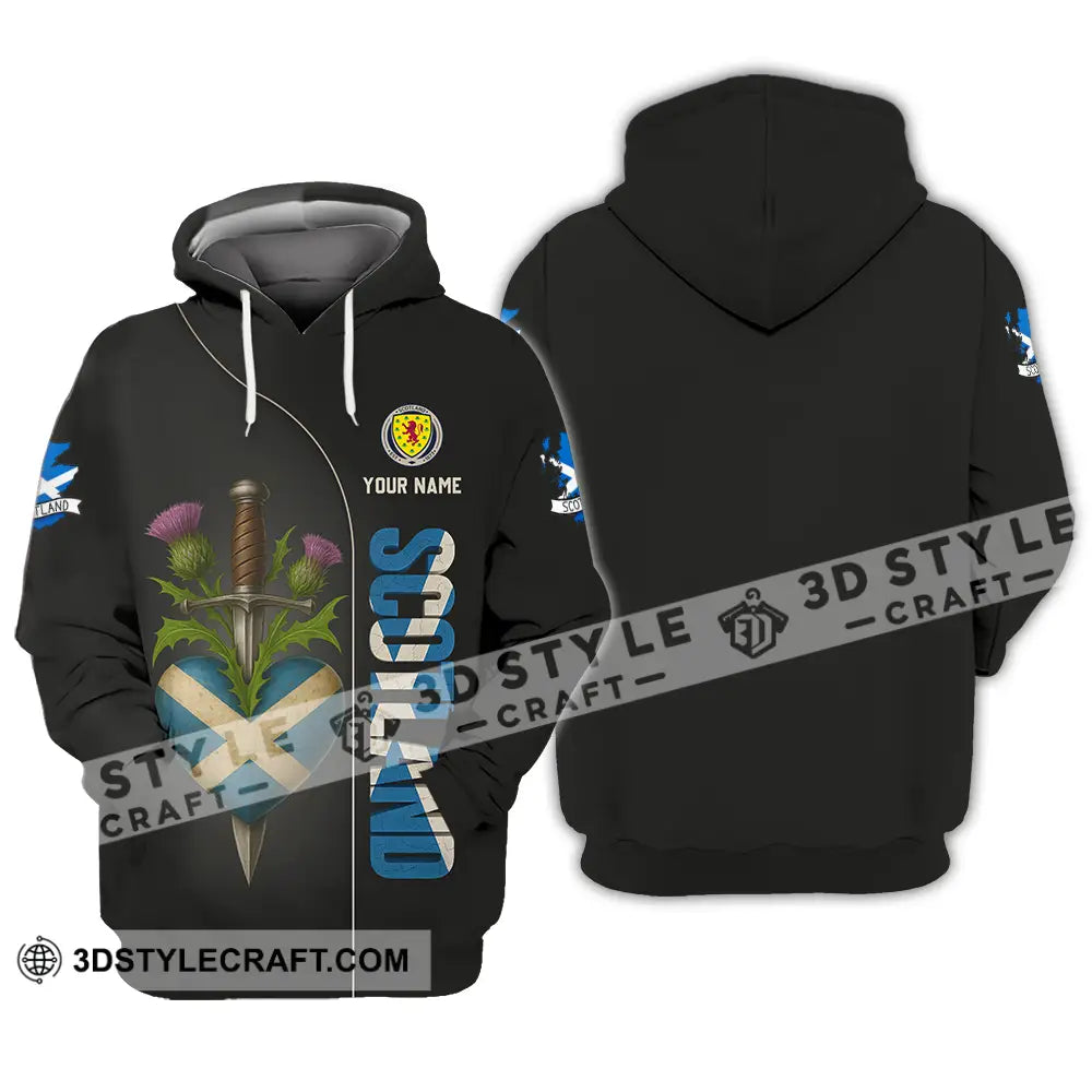 Unisex Shirt - Custom Scotland Shirt Hoodie / S T-shirt