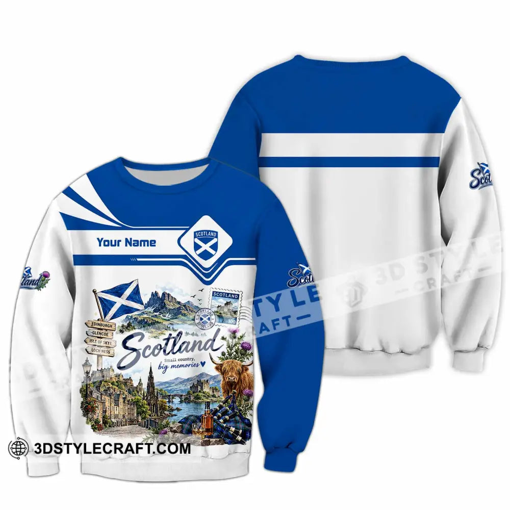 Unisex Shirt - Custom Scotland Shirt - Long Sleeve / S - T-shirt