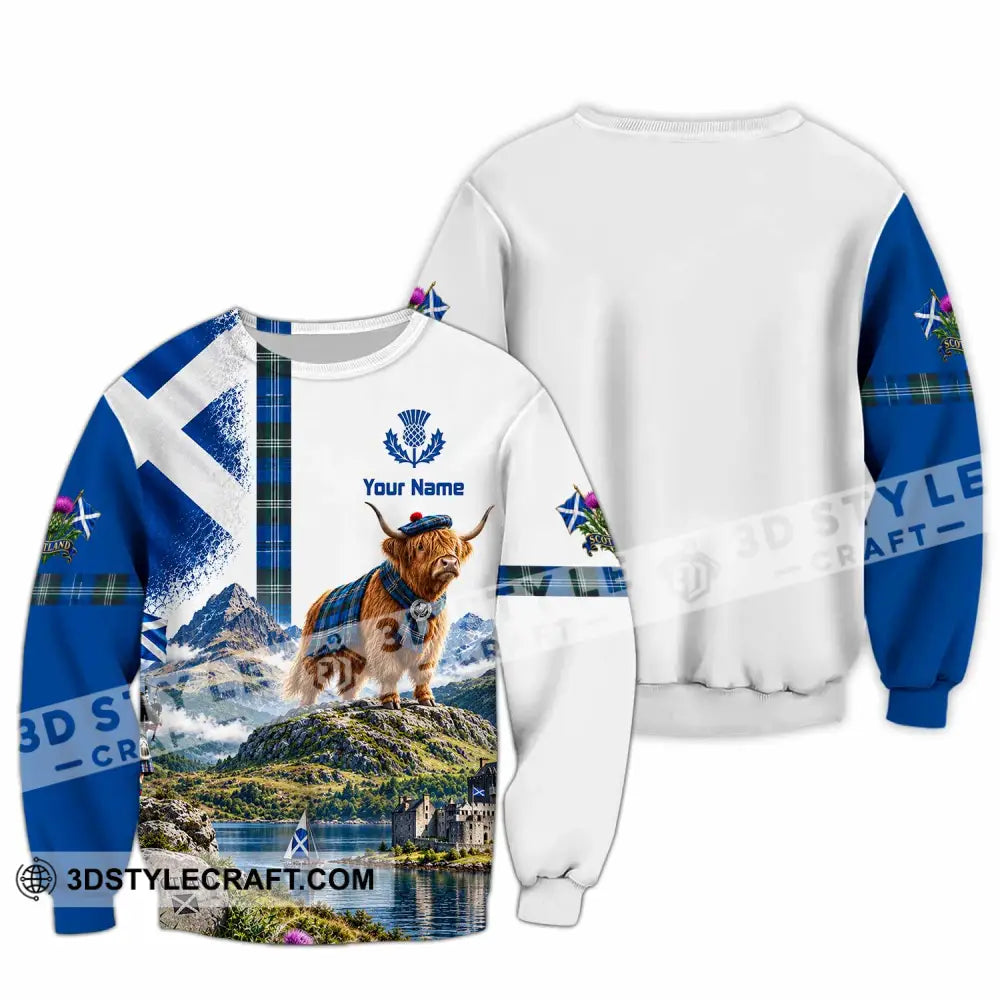 Unisex Shirt - Custom Scotland Shirt - Long Sleeve / S - T-shirt