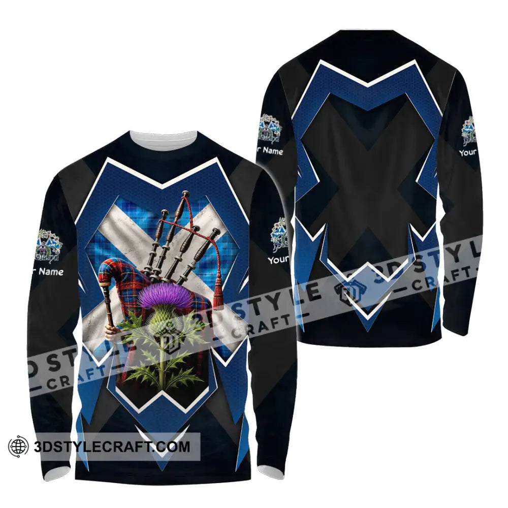 Unisex Shirt - Custom Scotland Shirt - Long Sleeve Shirt / S - T-shirt