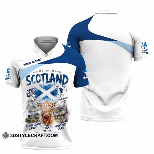 Unisex Shirt - Custom Scotland Shirt style option 3