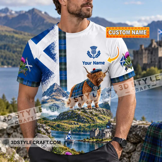 Unisex Shirt - Custom Scotland Shirt style option 2