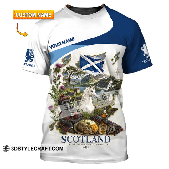 Unisex Shirt - Custom Scotland Shirt style option 1