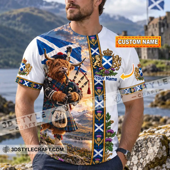 Unisex Shirt - Custom Scotland Shirt style option 2