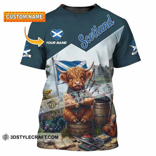 Unisex Shirt - Custom Scotland Shirt style option 1