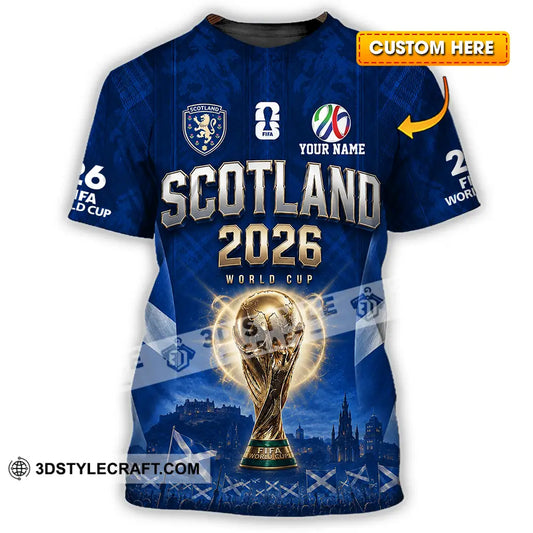 Unisex Shirt - Custom Scotland World Cup 2026 Shirt - T-shirt