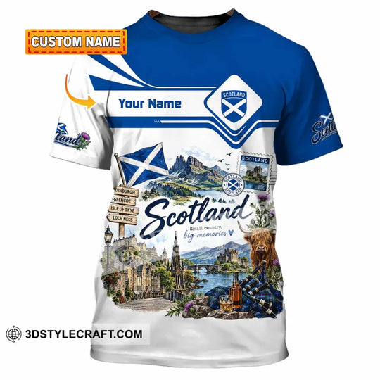 Unisex Shirt - Custom Scotland Shirt style option 1