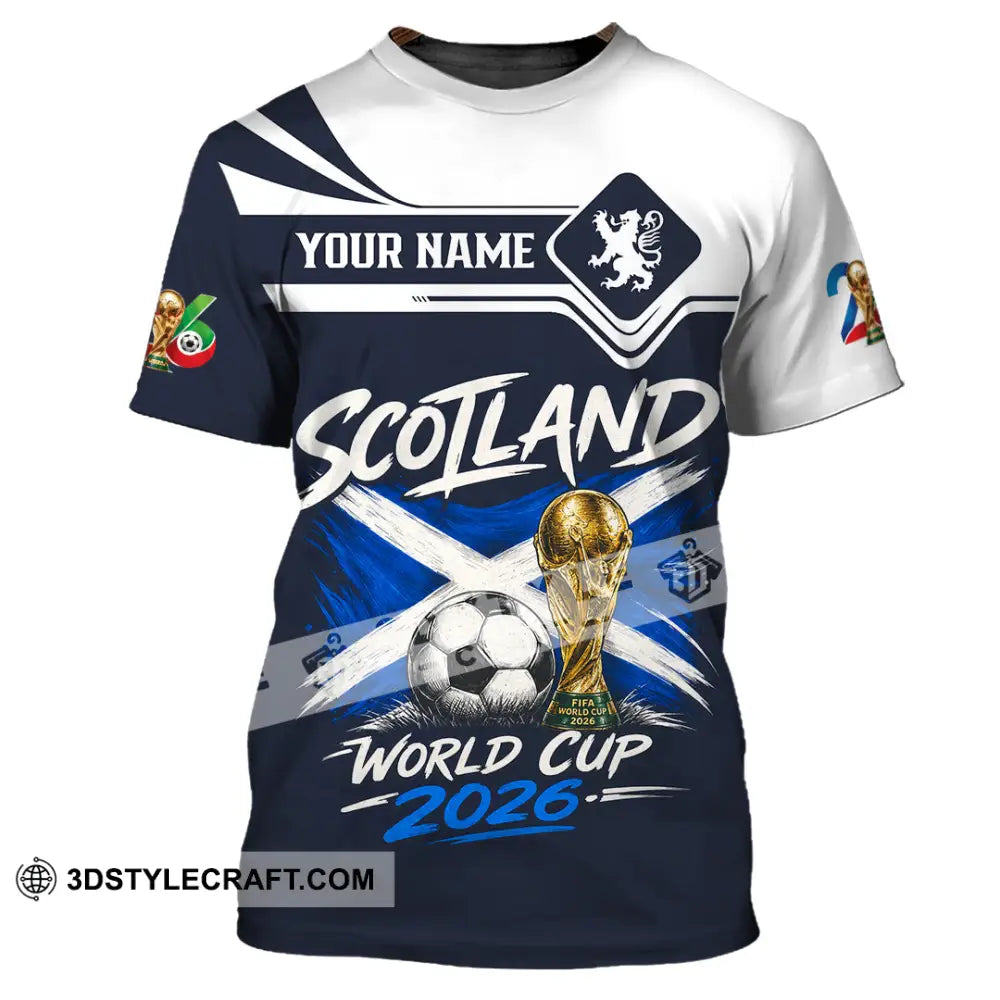 Unisex Shirt - Custom Scotland World Cup 2026 Shirt - T-Shirt / S - T-shirt