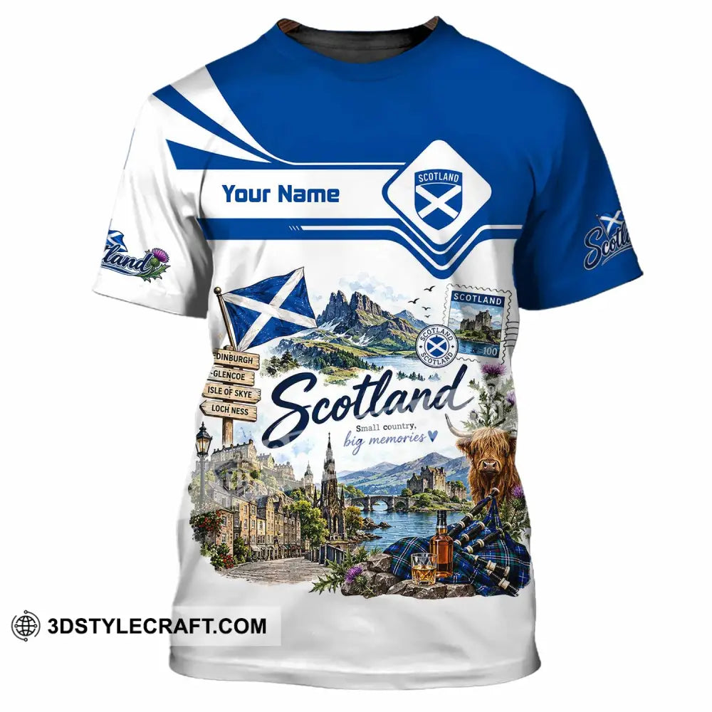 Unisex Shirt - Custom Scotland Shirt - T-Shirt / S - T-shirt