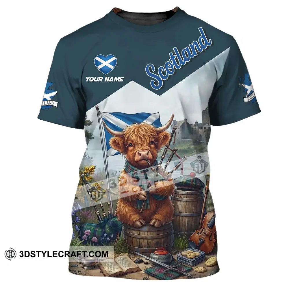 Unisex Shirt - Custom Scotland Shirt - T-Shirt / S - T-shirt