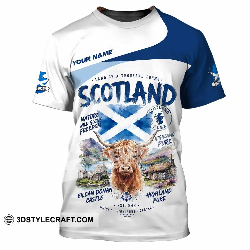Unisex Shirt - Custom Scotland Shirt - T-Shirt / S - T-shirt