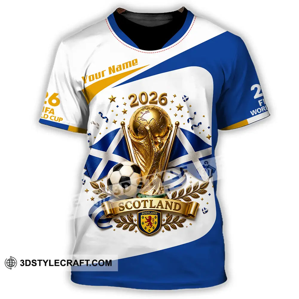 Unisex Shirt - Custom Scotland World Cup 2026 Shirt - T-Shirt / S - T-shirt