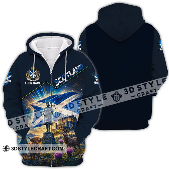 Unisex Shirt - Custom Scotland Shirt style option 4