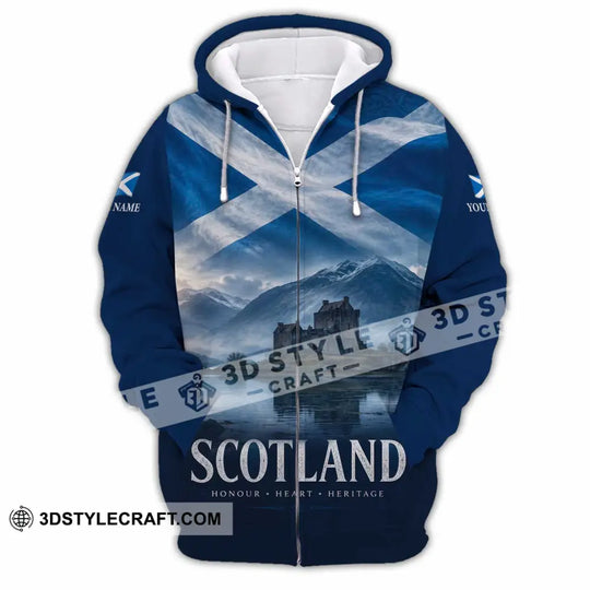 Unisex Shirt - Custom Scotland Shirt style option 4