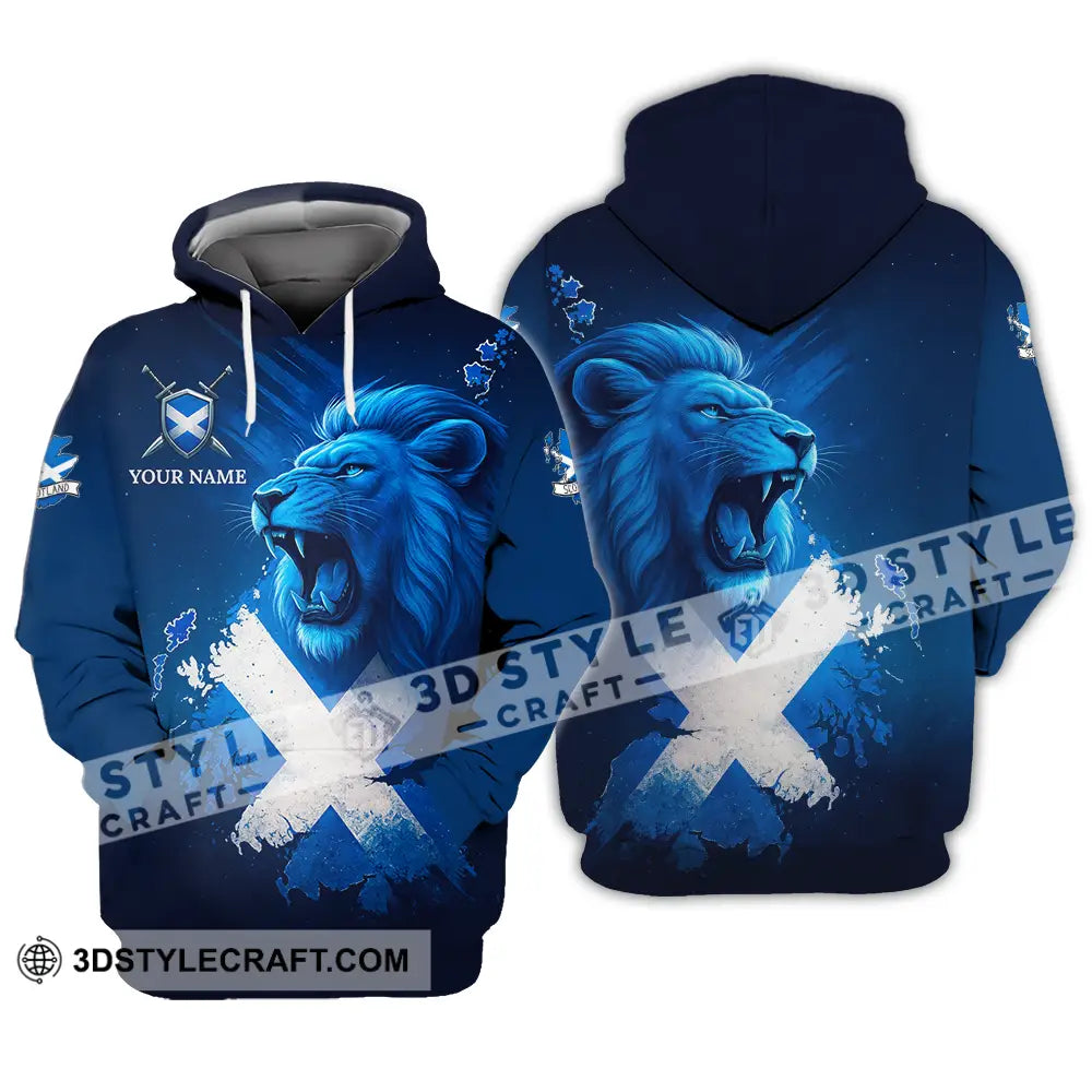 Unisex Shirt - Custom Scottish 3D Shirt Hoodie / S T-shirt