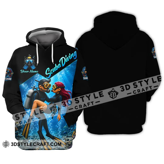 Unisex Shirt - Custom Scuba Diving Shirt style option 3